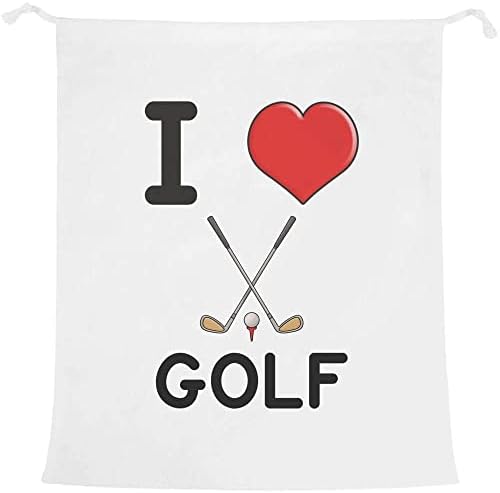 Azeeda 'Golfü Seviyorum' Çamaşır/Yıkama/Saklama Çantası (LB00022317)