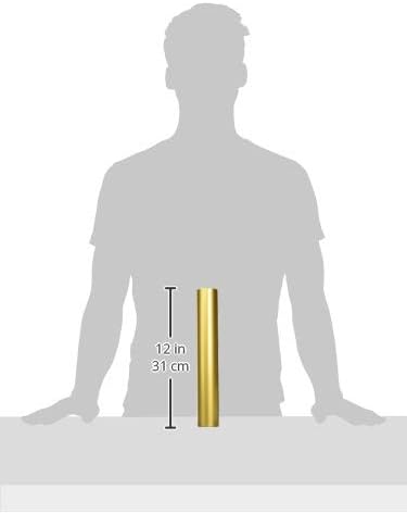ORACAL Kalıcı Parlak Yapışkanlı Vinil, 12 inç x 10 Fit, Metalik Altın