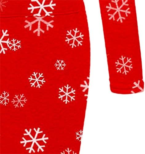 Kadınlar için hediyeler, bayan Noel Elbiseler Uzun Kollu Kokteyl Parti Bir Çizgi Noel Midi Parti Tatil askı elbise