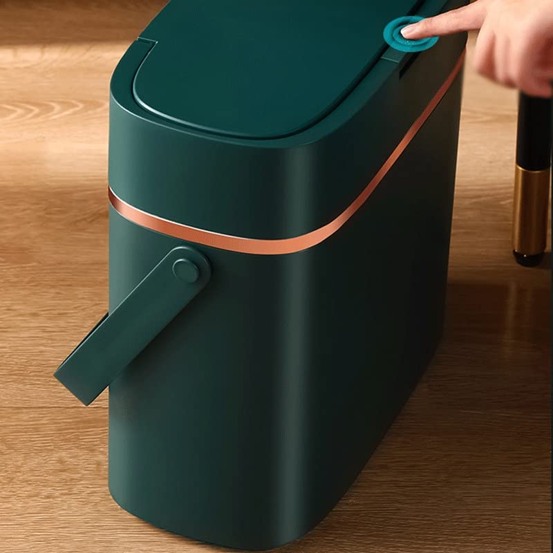 MFCHY Koku Giderici çöp tenekesi Saplı Mutfak için Banyo Çöpü (Renk: Bir Renk, Boyut : 32 * 39,5 cm)