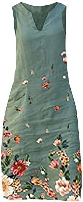 ıQKA Kadın Gömlek Elbise Çiçek Baskı Yaz Casual Gevşek Diz Boyu Mini Elbise Uzun / Kısa kollu Retro grafikli tişört