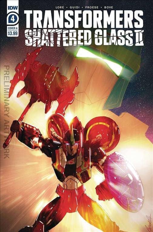 Transformers: Kırık Cam II 4A VF / NM; IDW çizgi roman / Sondan Bir Önceki Sayı
