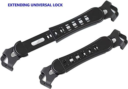 Navitech Güvenlik Hırsızlığa Karşı Çelik Şifreli Kablo Kilidi ile Ayarlanabilir Braket-Yarvik Xenta TAB07-200, TAB07-100