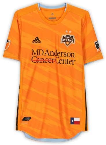 Matias Vera Houston Dynamo FC İmzalı Maç - 2020 MLS Sezonundan İkinci El 22 Turuncu Forma-İmzalı Futbol Formaları