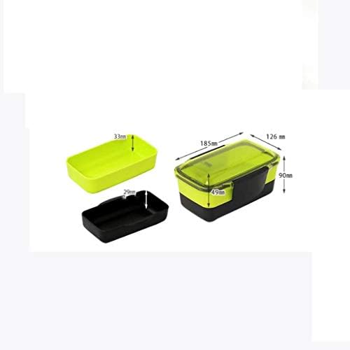 CUJUX plastik öğle yemeği kutusu, güvenli çift katmanlı ısı yalıtımı çevre koruma öğle yemeği kutusu