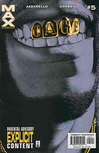 Kafes (2. seri) 5 VF; Marvel çizgi romanı / MAX Richard Corben Luke Cage
