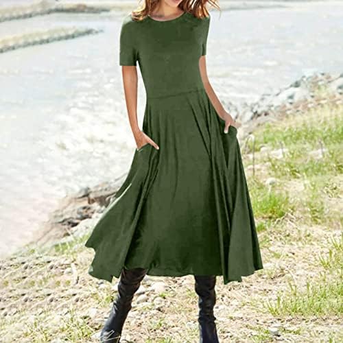 FİRERO Sonbahar Elbiseler Kadınlar için 2022, Artı Boyutu Etnik Tarzı Elbiseler Bayan Uzun Kollu Ekip Boyun Grafik