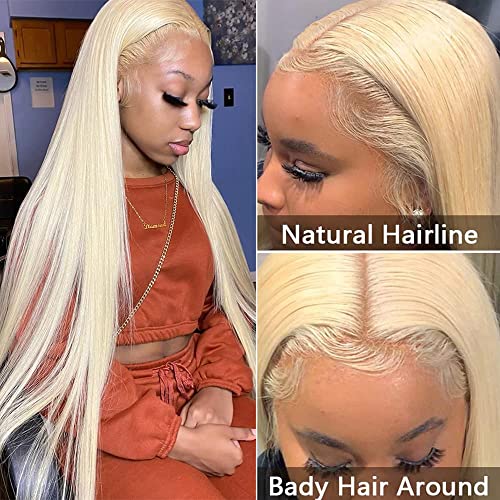USUCHBEAUTY 613 Sarışın dantel ön peruk insan saçı 13x6 HD Şeffaf Dantel Frontal insan saçı Peruk Kadınlar için Brezilyalı