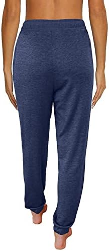 Kadın Baggy Sweatpants Yüksek Belli Yoga cepli pantolon Giyim Joggers Spor egzersiz pantolonları