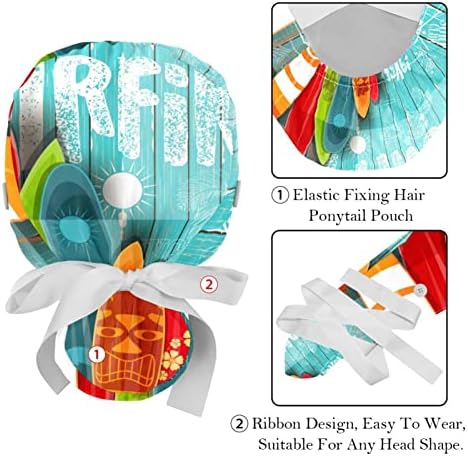 2 Adet Renkli Elle Çizilmiş Düğme Fırçalayın Kap Çalışma Şapka Bir Boyut Çok Renkli