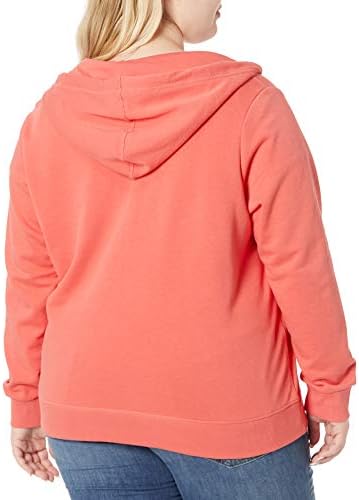 Tommy Hilfiger Kadın Fransız Havlu Fermuarlı Kapüşonlu Sweatshirt (Standart ve Artı)