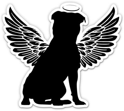 Staffordshire Bull Terrier Köpek Anıt Sticker-5 laptop etiketi - Su Geçirmez Vinil Araba, Telefon, Su Şişesi - çin'de