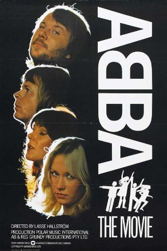 Pop Kültürü Grafikleri Abba: Film Afişi Film 11x17 Anni-Frid Lyngstad Benny Andersson Bj÷rn Ulvaeus Agnetha F?ltskog'un