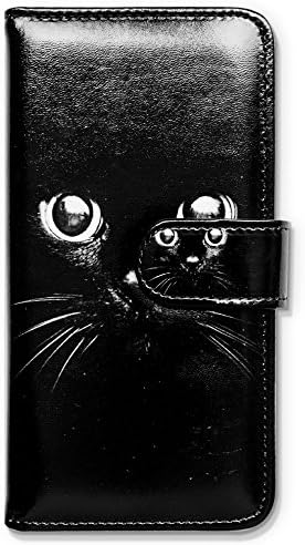 Bcov iPhone 13 Mini Durumda, siyah Kedi Tarzı Deri Flip telefon kılıfı Cüzdan Kapak Kart Yuvası Tutucu Kickstand