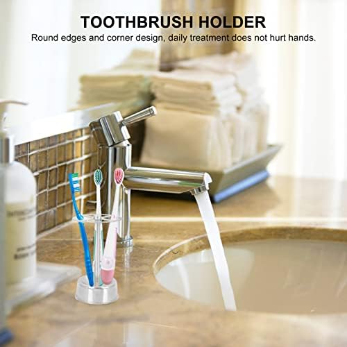 Elektrikli Diş Fırçası/Diş Macunu için Cabilock Dekoratif Banyo Diş Depolama Organizatör Tutucu Standı-Tezgah ve