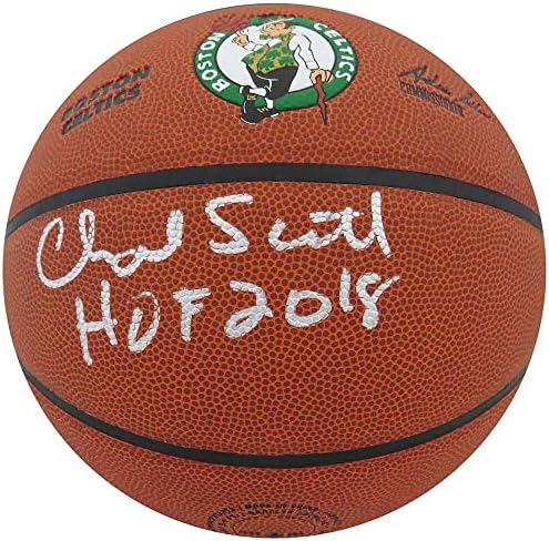 Charlie Scott İmzalı Wilson Boston Celtics Logosu NBA Basketbol w / HOF 2018 - İmzalı Basketbol Topları