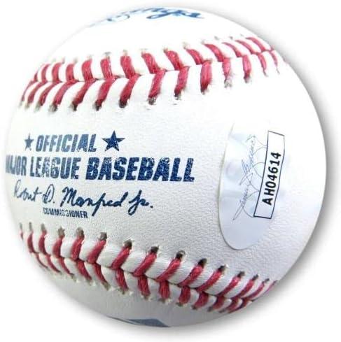 Dontrelle Willis İmzalı Beyzbol Marlins Reds Tigers JSA AH04614 - İmzalı Beyzbol Topları