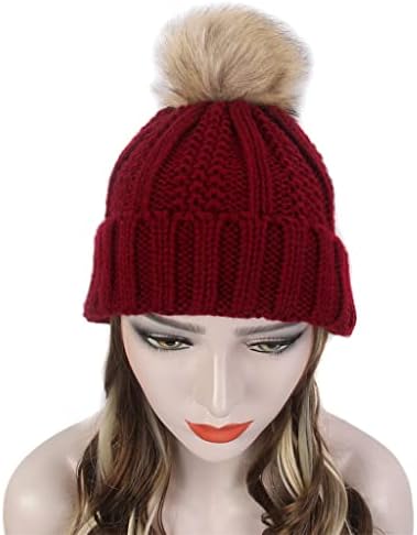 yok Moda Bayan saç şapka bir kırmızı Örme şapka peruk uzun Kıvırcık vurgulama kahverengi peruk Şapka Bir