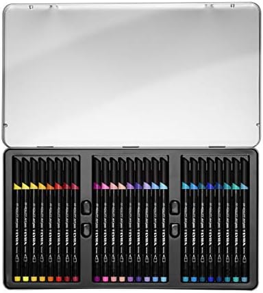 Lyra Yüksek Kaliteli Artpen 6751500 Kalemler Metal Kasa 50 Çeşitli Renk Seti