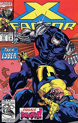 X Faktörü 81 VF; Marvel çizgi romanı / Peter David Cyber