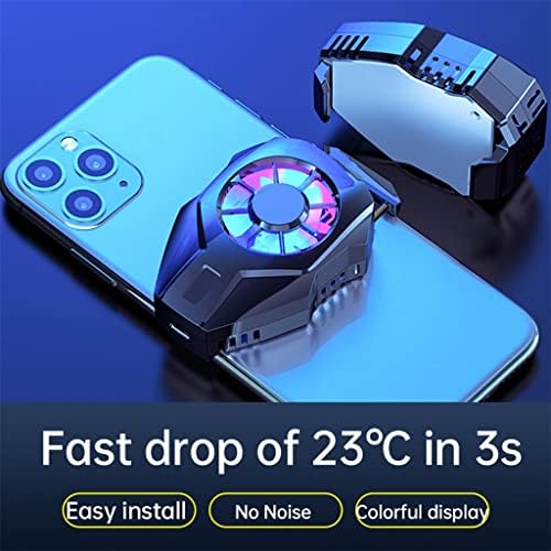 ALSMD Telefon soğutucusutaşınabilir Cep Telefonu Oyun Soğutucu Sistemi Soğutma Fanı Gamepad Radyatör Telefon Soğutucu