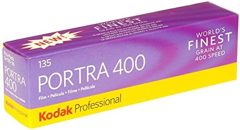 KODAK Portra 400 Professional ISO 400, 35 mm, 36 Pozlama, Renkli Negatif Film (Paket başına 5 Rulo)