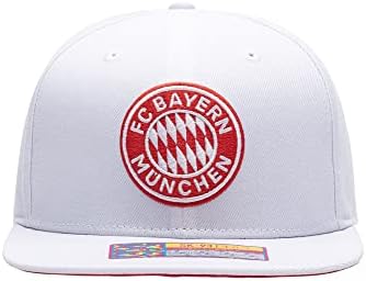 Fan Mürekkep Bayern Münih Mum Boya Düz Tepe Snapback Şapka Beyaz