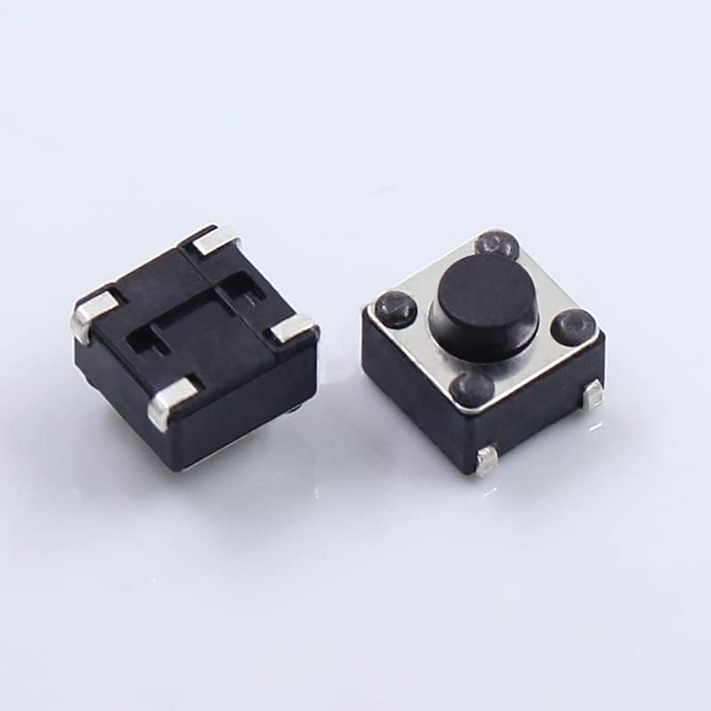 30 adet U tipi 4-pin ınching noktası sıfırlama düğmesi Devrilme 6X6 ışık dokunmatik anahtarı TS-D003C - (Boyut: 6x6x5)