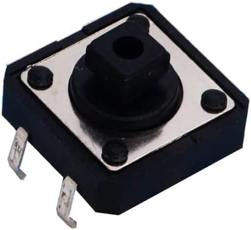 15 ADET PCB 12 * 12 * 7.3 mm 4pin Dokunsal İnceliğini Küçük basmalı düğme anahtarı 12x12x7. 3mm 4 p SMT Dikey Mikro
