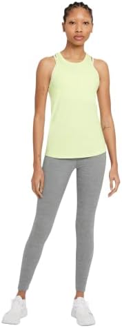 Nike Kadın Dri-FİT One Luxe Slim Fit Kolsuz Bluz (Kireç Buz) Beden XL