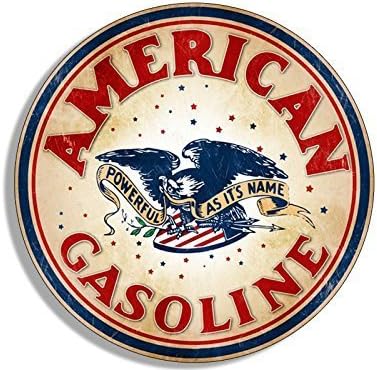 GHaynes Dağıtım Vintage Yuvarlak Amerikan Benzinli logo çıkartması Çıkartması (Motor Yağı araba Gaz Çıkartması) 4x4