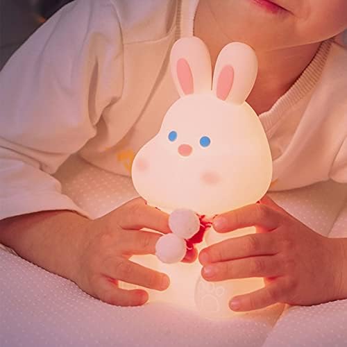 Hilitand Gece Lambası Çocuklar için Tavşan Lamba Sevimli Lamba 3 Seviyeleri Çocuk Odası için Sevimli Kawaii Odası
