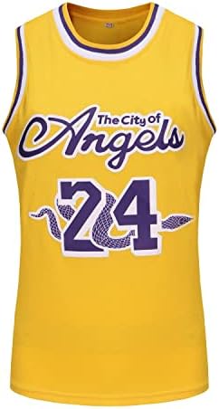 NİZAİFO genç basketbolu Forması: 24 Nakış Gömlek, Çocuk Modası Hiphop Spor Gömlek, Basketbol Hayranları için Hediyeler