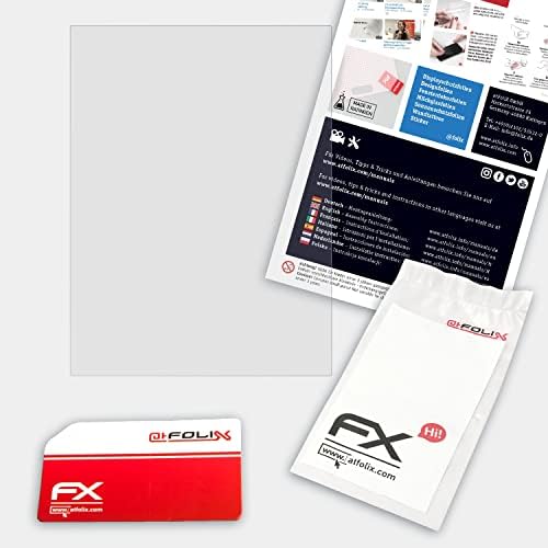 Pocketbook InkPad 2 ile uyumlu atFoliX Plastik Cam Koruyucu Film Cam Koruyucu, 9H Hibrit Cam FX Cam Ekran Koruyucu