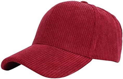 Kadife beyzbol şapkası Erkekler Kadınlar için spor şapkaları Sıcak açık hava seyahati için hediye Tuval İş yuvarlak