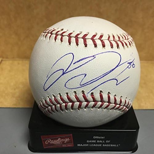 Joe Gardner Colorado Rockies M. l. coa İmzalı Beyzbol Topları ile İmzalı Beyzbol