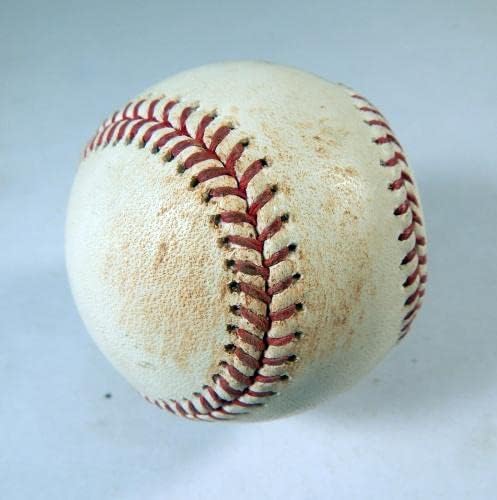 2021 Chicago Cubs Korsanları Oyunu Kullanılmış Beyzbol Hernandez K Ian Happ strike out-Oyun Kullanılmış Beyzbol Topları