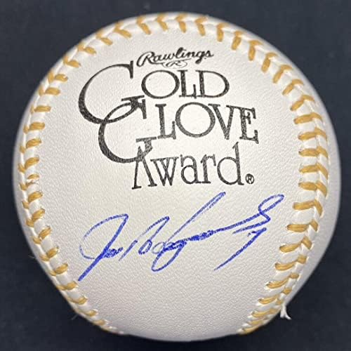 Ivan Rodriguez İmzalı Altın Eldivenli Beyzbol JSA İmzalı Beyzbol Topları