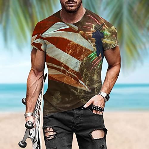 Bmısegm Yaz Erkek T Shirt Erkek Moda Bahar Yaz Rahat Kısa Kollu O Boyun Baskılı T Koyu Transfer Kağıdı T