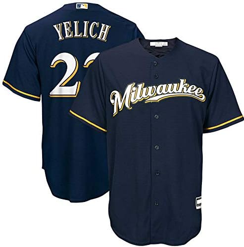 Christian Yelich Milwaukee Brewers MLB Erkek Çocuk 4-7 Oyuncu Forması