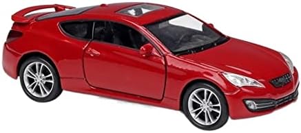 Ölçekli Araba Modeli Hyundai Genesis Coupe 2009 pres döküm araba Metal Araç Modeli Geri Çekin Araba Alaşım Hediyeler