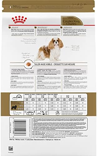 Royal Canin Cavalier King Charles Spaniel Yetişkin Cinsine Özel Kuru Köpek Maması, 10 lb torba